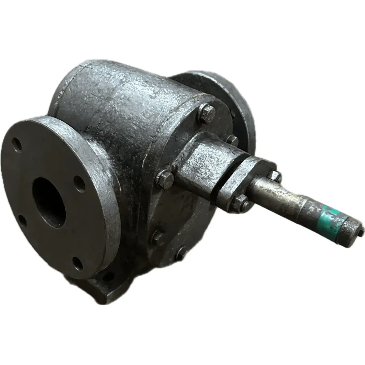 2x2 Helical Gear Pump - Front View