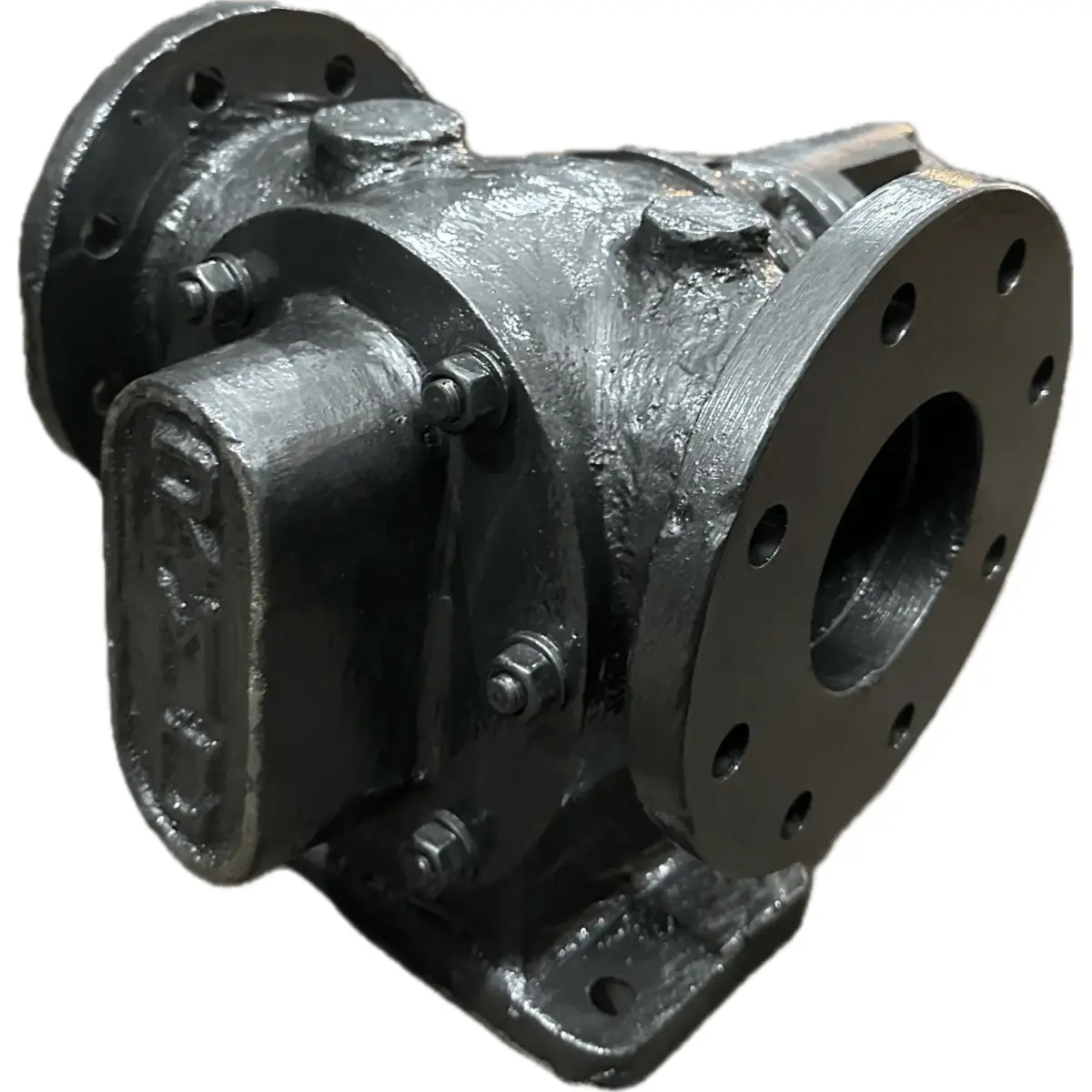 4x4 Light Duty Helical Gear Pump - Side View